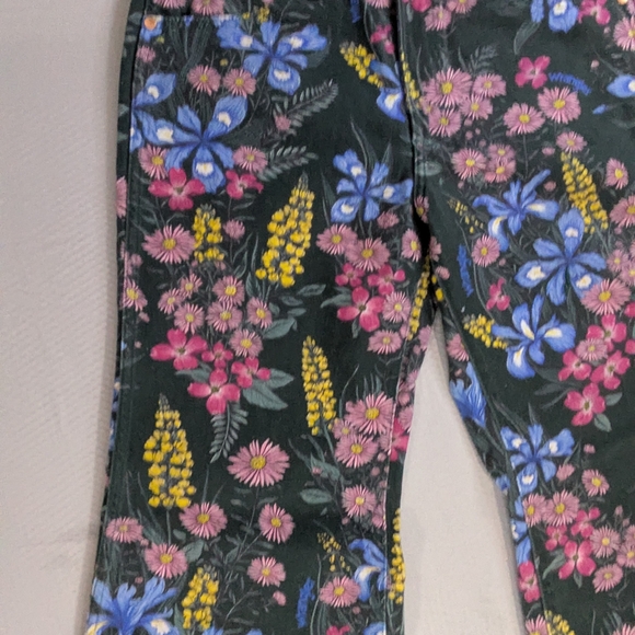 Wrangler Wanderer 622 Women’s Retro 70’s Floral High Rise Boho Flare Jeans 29x30 - Picture 3 of 10